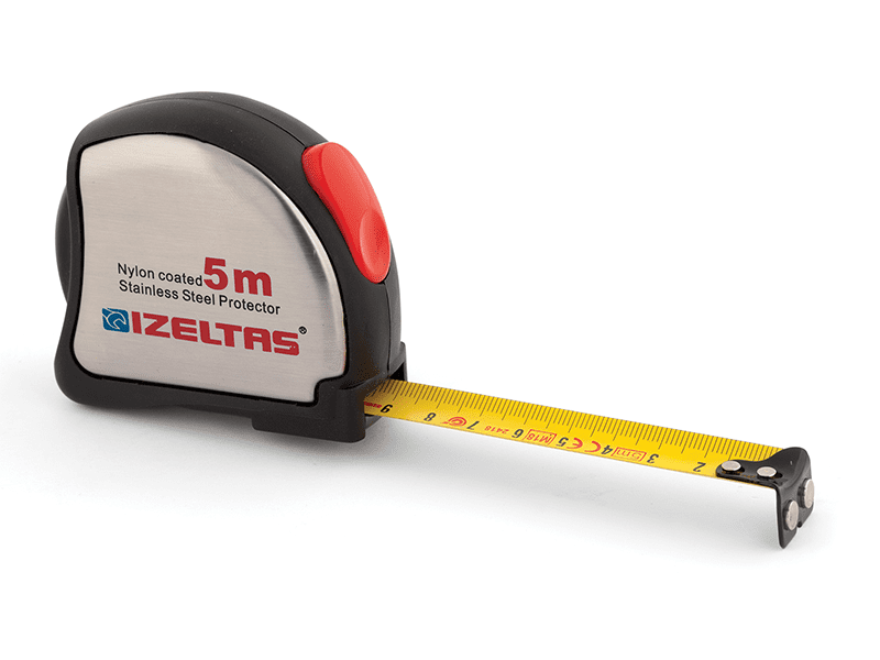 İZELTAŞ KROM ÇELİK METRE 5 mt
